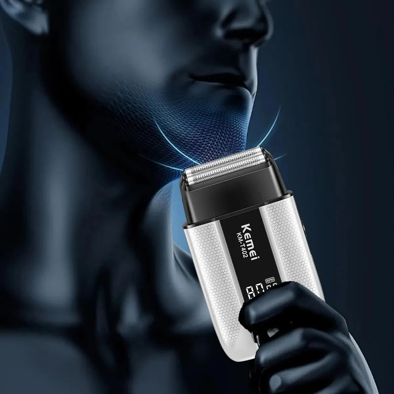 Maquina Corta Pelo Shaver Kemei T402 Electrica 10000rpm