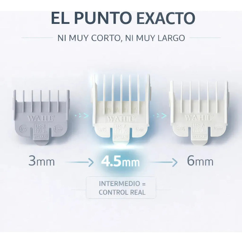 Peines Intermedios Wahl Profesionales Ajuste A La Perfección