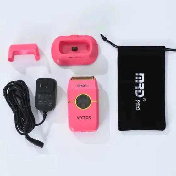 Maquina Afeitadora Profesional Shaver Vector Mrd 11.500 Rpm Color Rosa