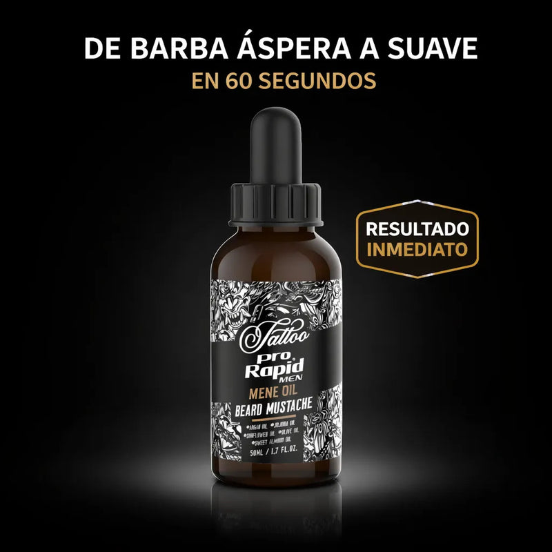 Aceite Para Barba Bigote Hidratante Argan Prorapid 50ml