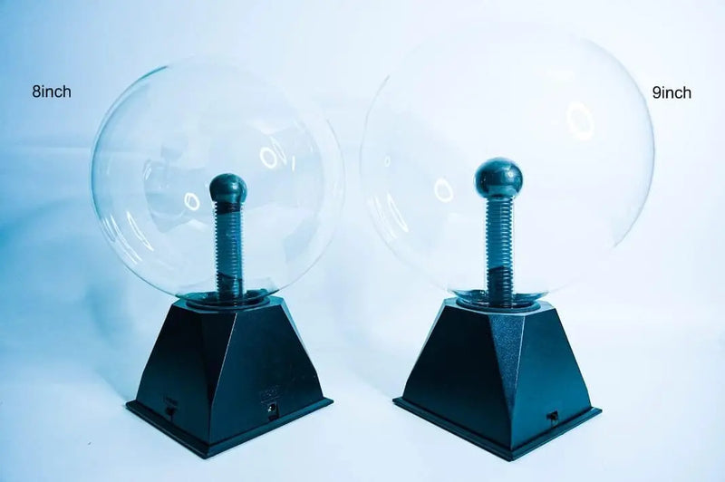 Lámpara de Plasma Grande - Esfera de Luz Decorativa para Barbería y Hogar