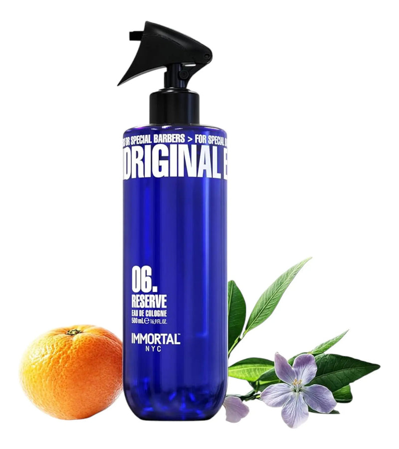 After Shave Colonia Immortal NYC 06 Reserve - Fragancia Almizclada y Ámbar 500ml