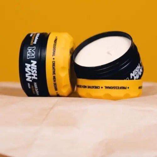 Cera Nishman M1 Matte Paste con Argán - Fijación Fuerte y Acabado Mate 100ml
