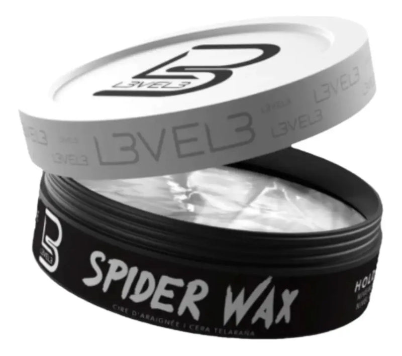Cera Spider Wax Level 3 - Fijación Flexible y Textura Elástica con Brillo