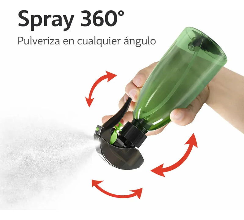 Difusor Spray 360° Rociador Pulverizador De Agua 200ml