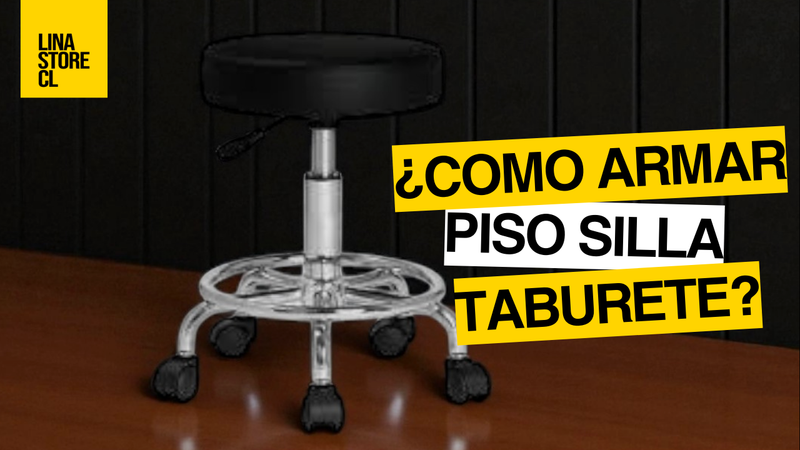 CÓMO ARMAR TU SILLA TABURETE FÁCIL Y RÁPIDO