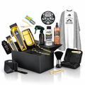 COMBO BARBERIA PROFESIONAL 3 MAQUINAS KEMEI + MALETIN DE MANO + INSUMOS
