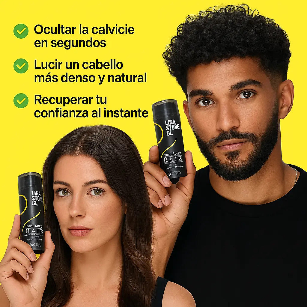Fibra Capilar Texturizante Disimulado Calvicie Instantaneo