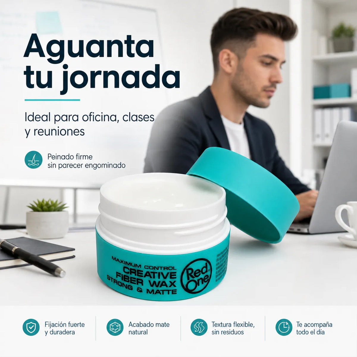 Cera Peinar Fijación Fuerte Look Mate Maximum Control 150ml