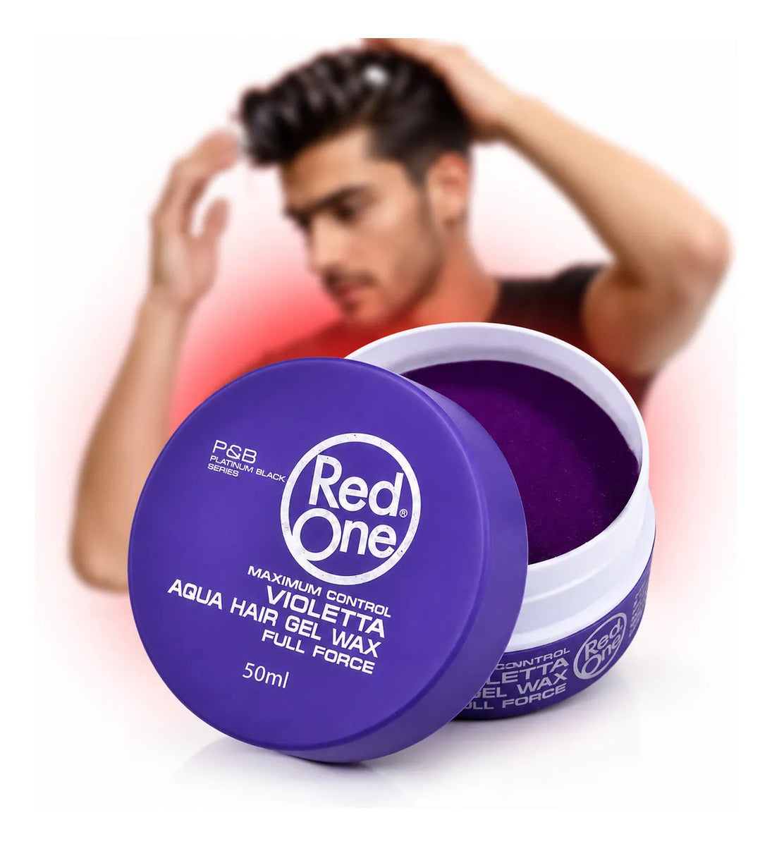 Cera Capilar Red One Look Barber Extra Fuerte Violetta 150ml
