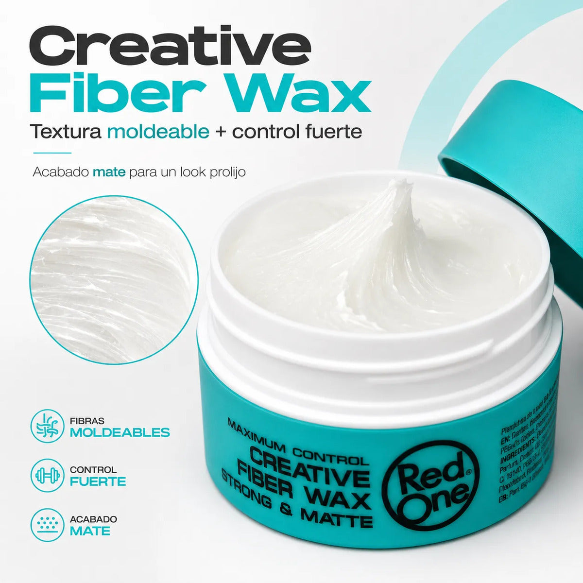 Cera Peinar Fijación Fuerte Look Mate Maximum Control 150ml