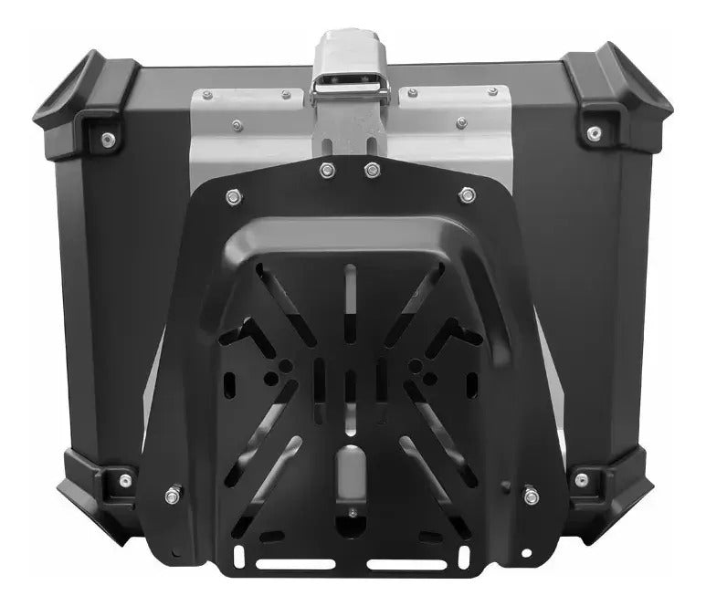 Maleta Top Case Aluminio 55 Litros Para Moto Black X Series