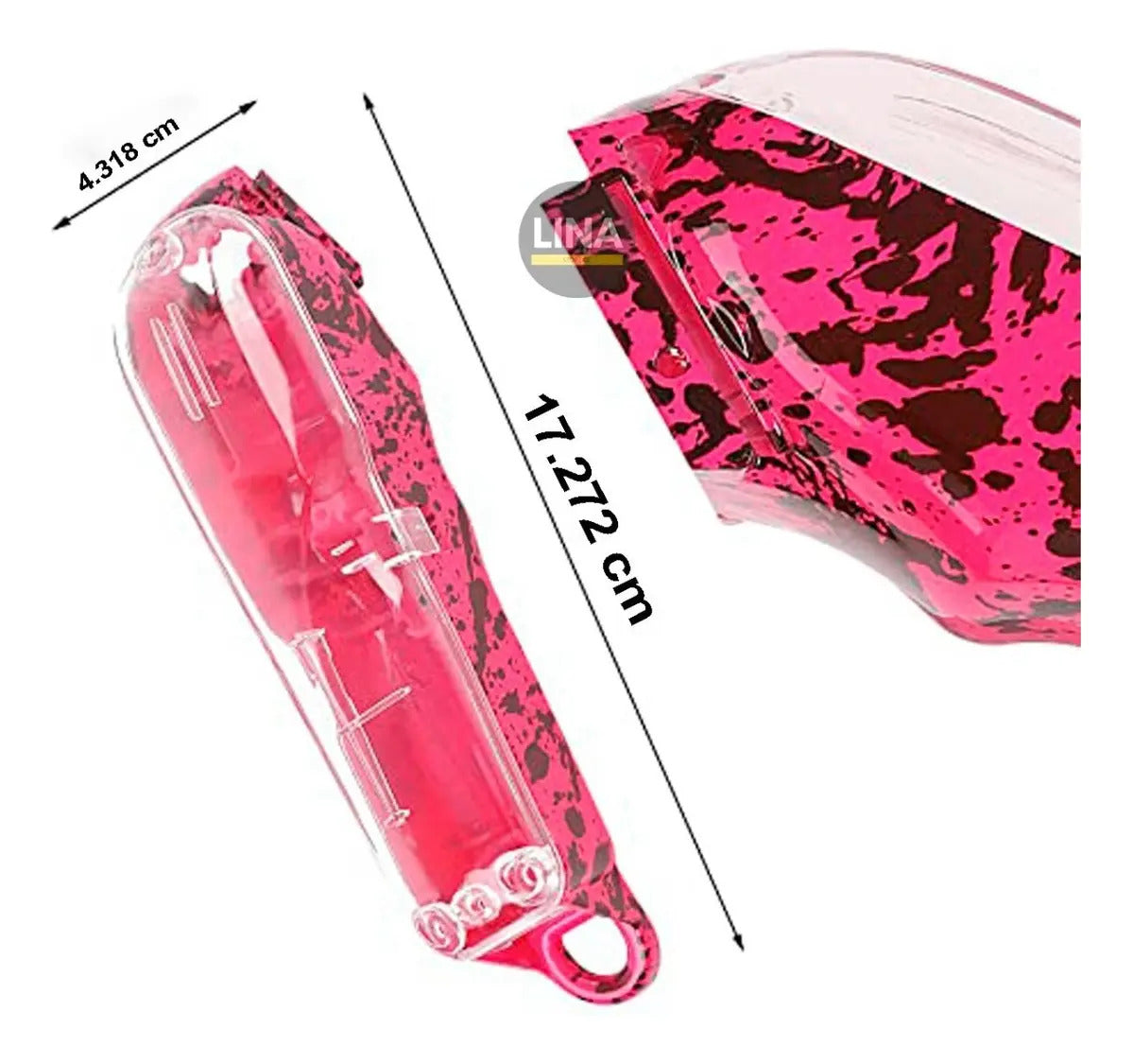 Carcasa Transparente Profesional para Wahl Magic Clip y Designer Cordless
