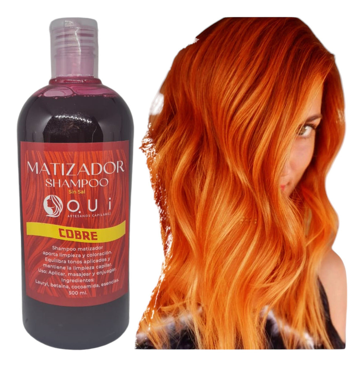 Shampoo Matizador Profesional - Neutralizante de Tonos para Cabello Teñido y Decolorado