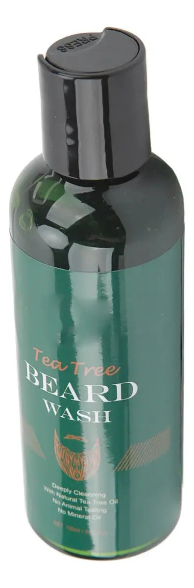 Shampoo para Barba Sevich 100ml - Con Extracto de Árbol de Té y Vitaminas