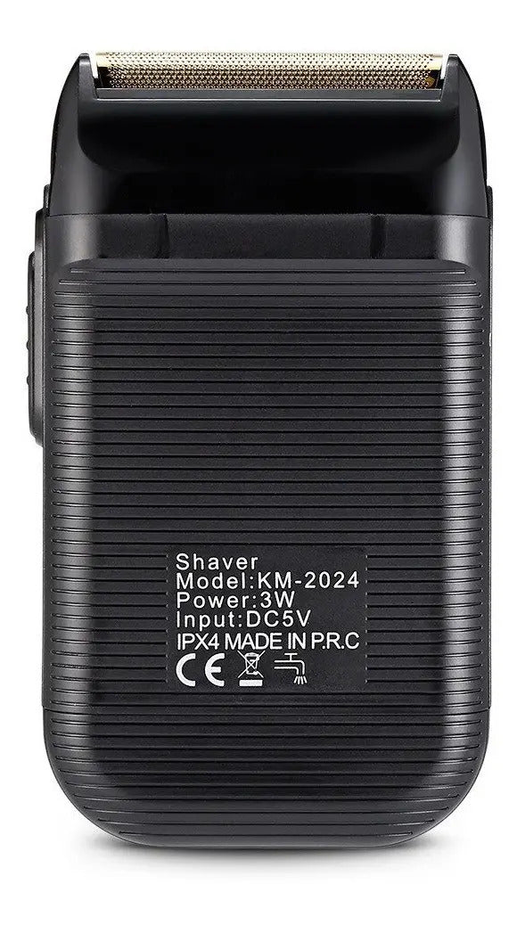 Shaver Kemei KM-2024: Rasuradora Profesional Recargable Resistente al Agua