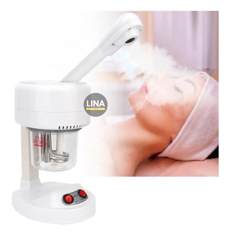 Vaporizador Facial Portátil de Ozono e Iones - Vaporizador Profesional para Barbería