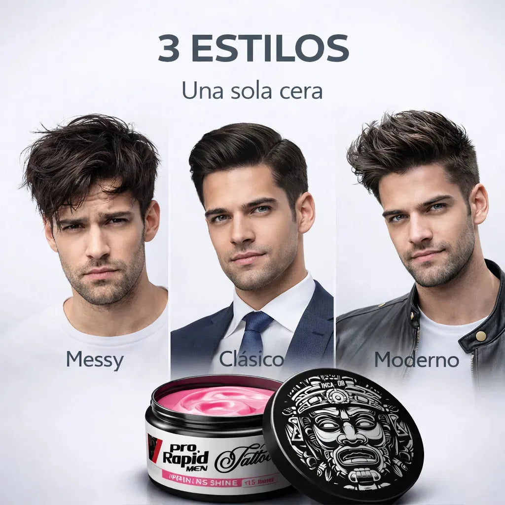 Cera De Cabello Pro Rapid Fijación Altacontrol Natural