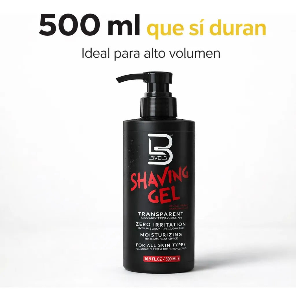Gel De Afeitar Shaving 500ml Afeitado Preciso