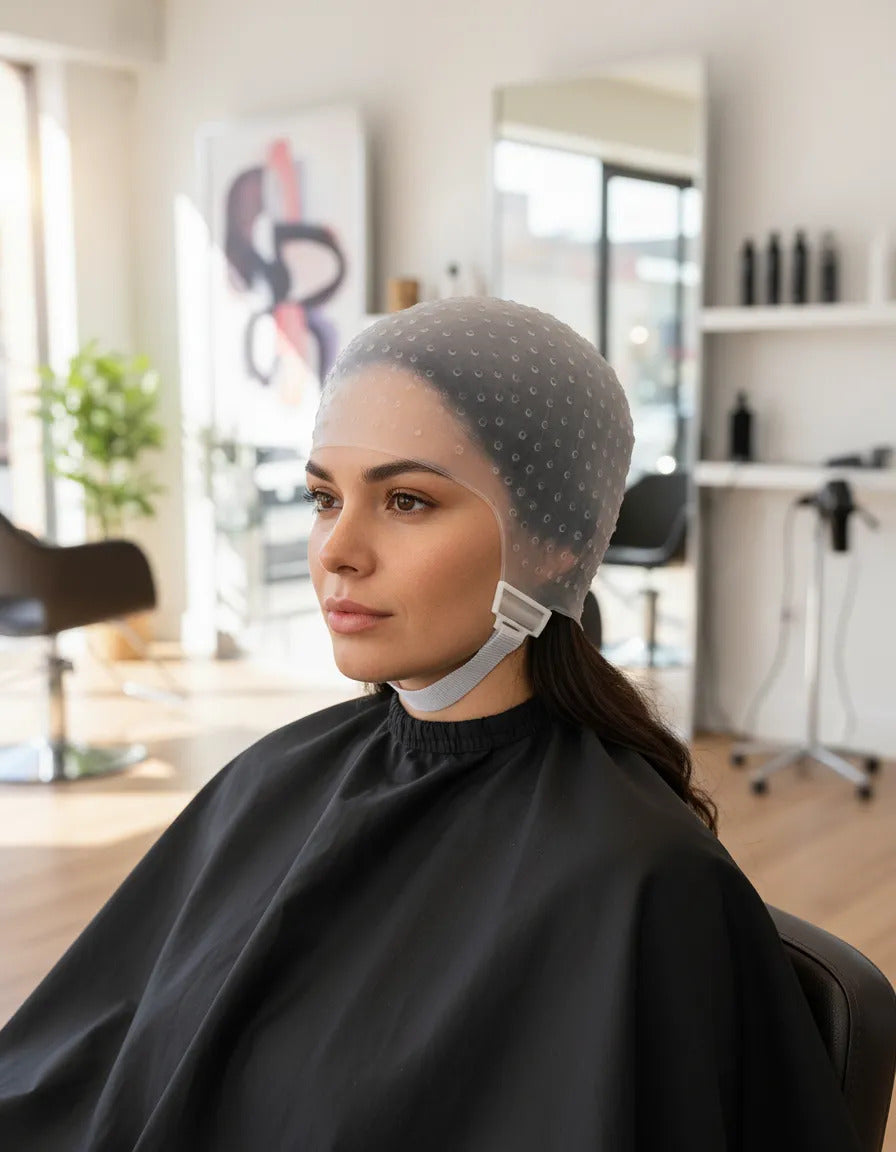 Gorros Para Mechas Gorro Visos Con Cinturnn Color Blanco