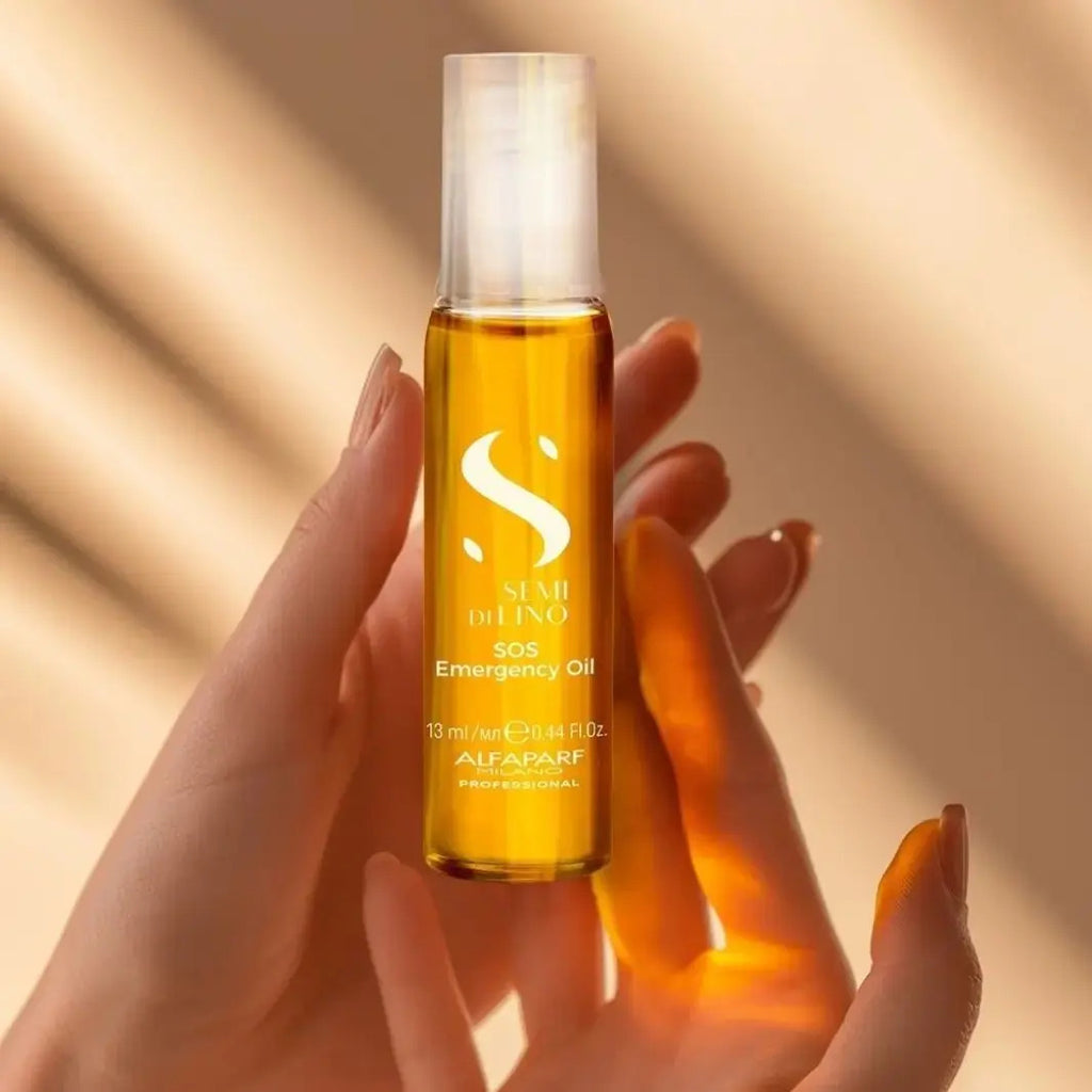 Ampolla Alfaparf Semi di Lino SOS Emergency Oil 13ml - Reconstrucción Total
