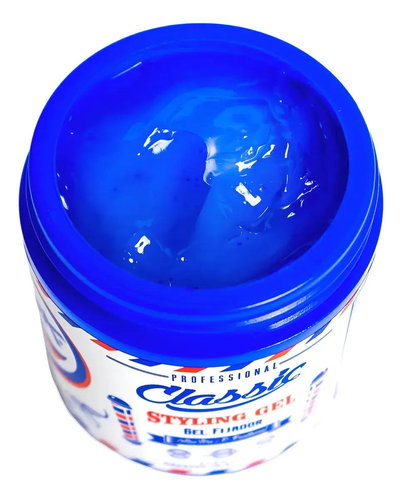 Gel Fijador Rolda Classic 500g - Fijación Fuerte y Efecto Húmedo