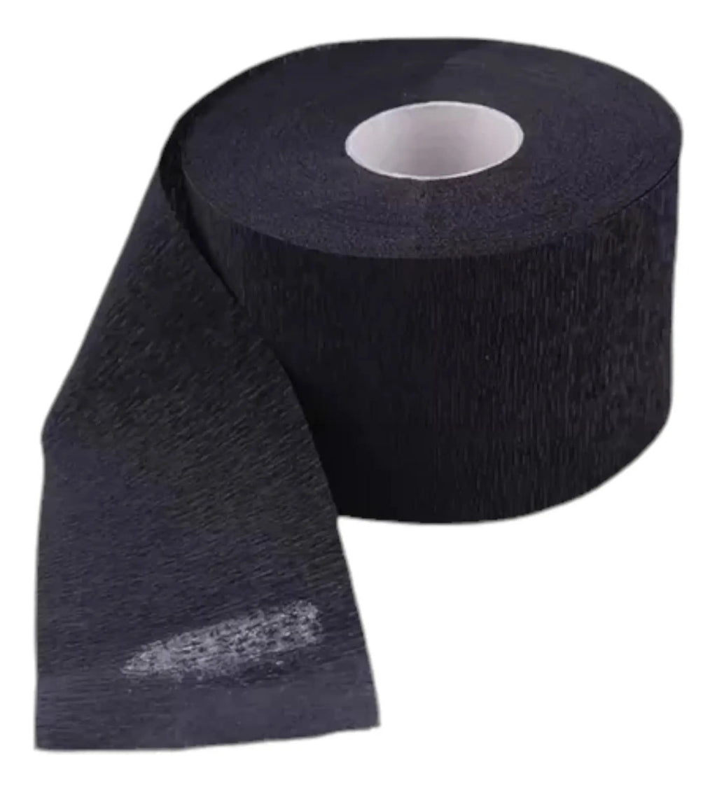 Pack 5 Rollos de Papel de Cuello Profesional para Barbería – 500 Tiras Higiénicas