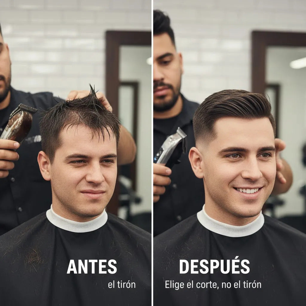 Cabezal Kemei Shaver 1102 Repuesto Cuchillas Corte Preciso Barbería