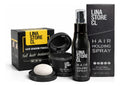 Polvo Capilar Efecto  Cabello Rápido  Negro+fijadora Capilar