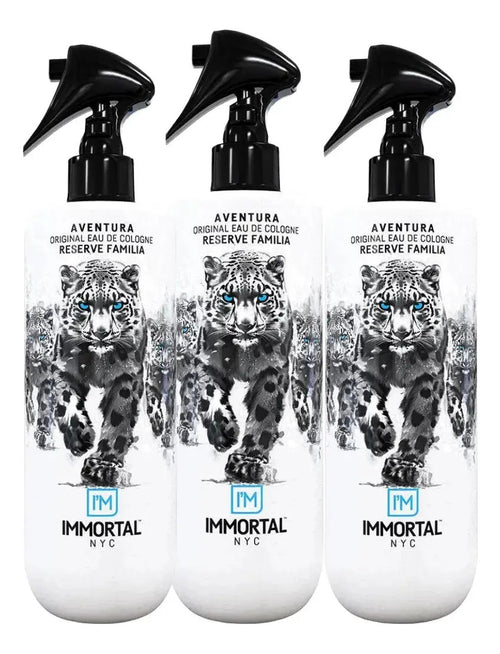 After Shave Colonia Immortal Aventura - Loción Profesional Post Afeitado 500ml