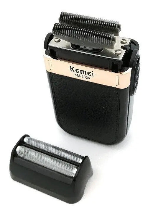 Shaver Kemei KM-2024: Rasuradora Profesional Recargable Resistente al Agua