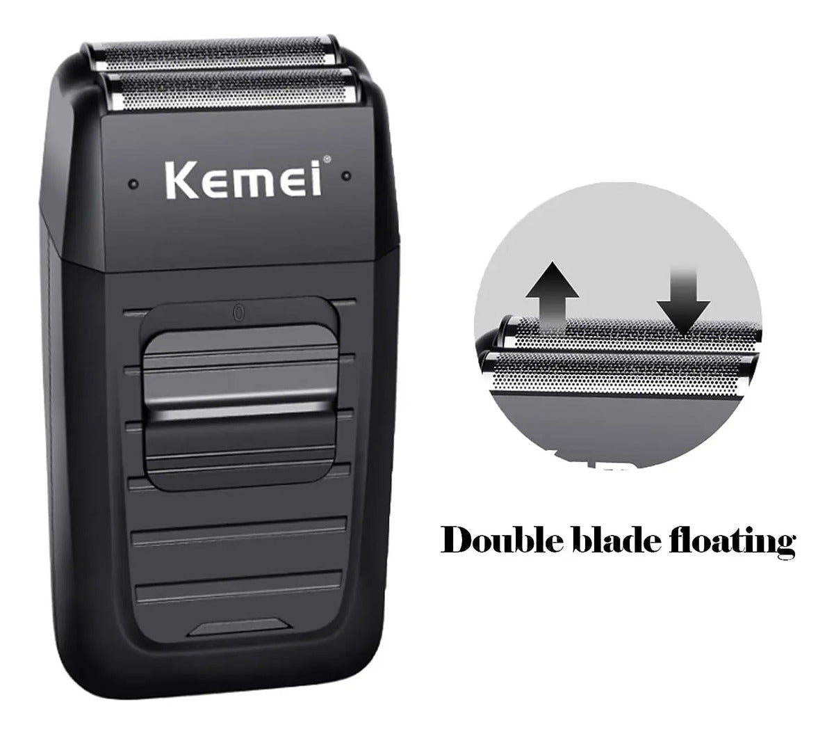 Pack Gold Kemei: Trimmer Profesional KM-1949 + Shaver Rasuradora TX1