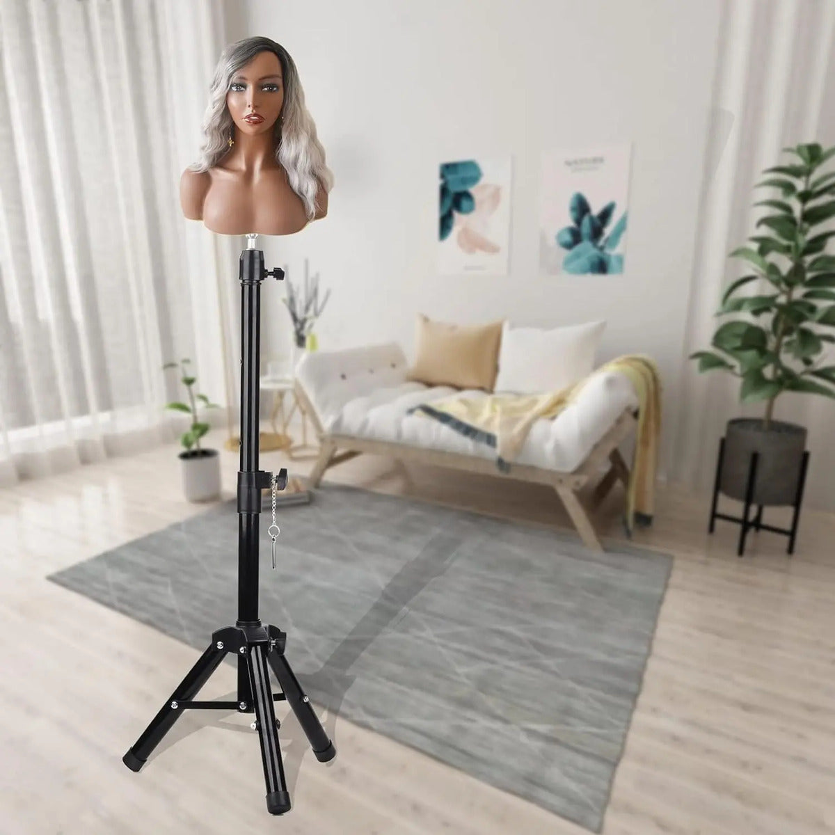 Soporte Trípode Profesional para Cabeza Técnica - Ajustable hasta 130cm