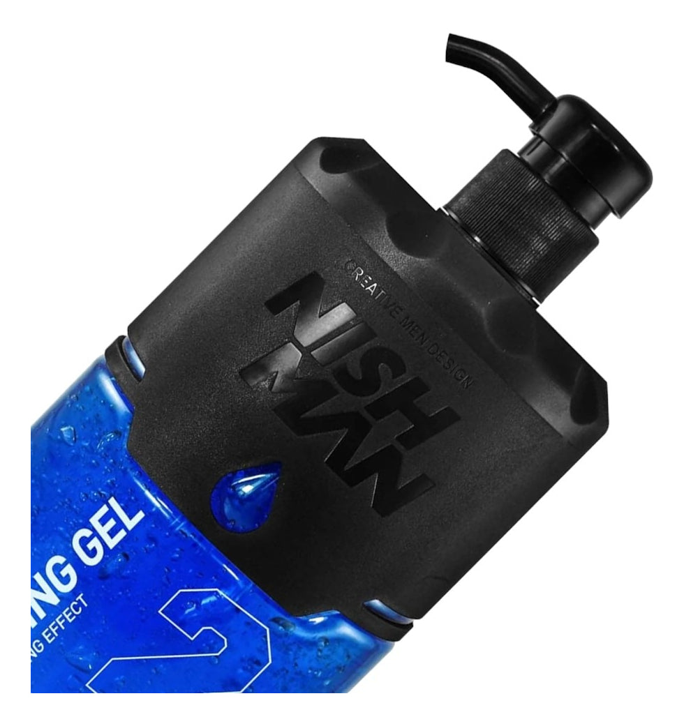 Shaving Gel Nishman Fresh Active Nº2 Energizing 1000ml - Gel de Afeitar Profesional