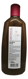 Acondicionador Obopekal Keratina Sin Sal 500ml - Suavidad y Brillo Profesional