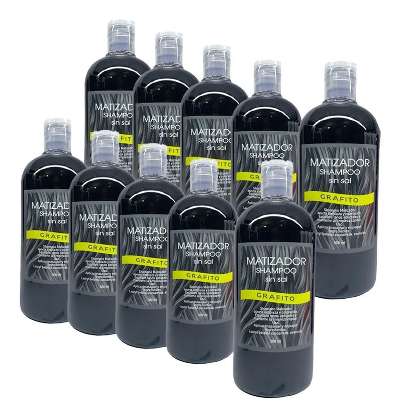 Pack 10 Shampoo Matizadores Profesionales - Neutralización y Color Intensivo