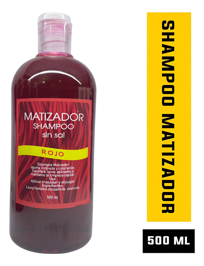 Shampoo Matizador Profesional - Neutralizante de Tonos para Cabello Teñido y Decolorado