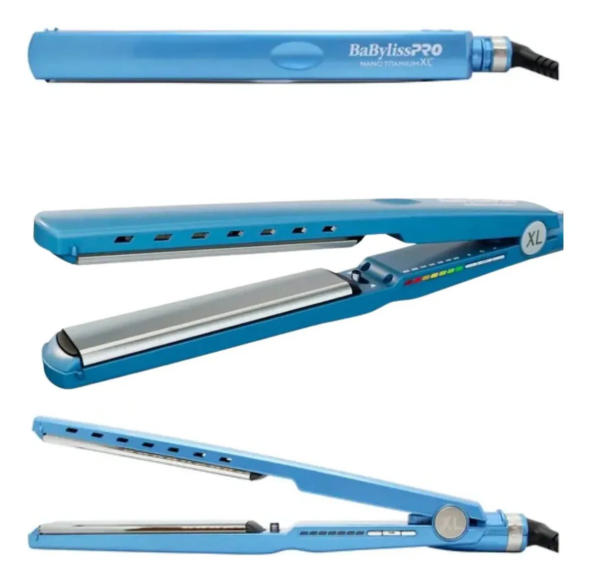 Plancha Alisadora Cabello Babyliss Profesiona Placas Titanio