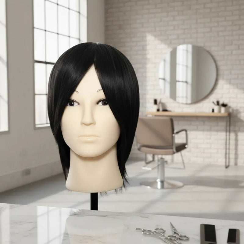 Cabeza De Estudio Peluquería Técnica Cabello Natural