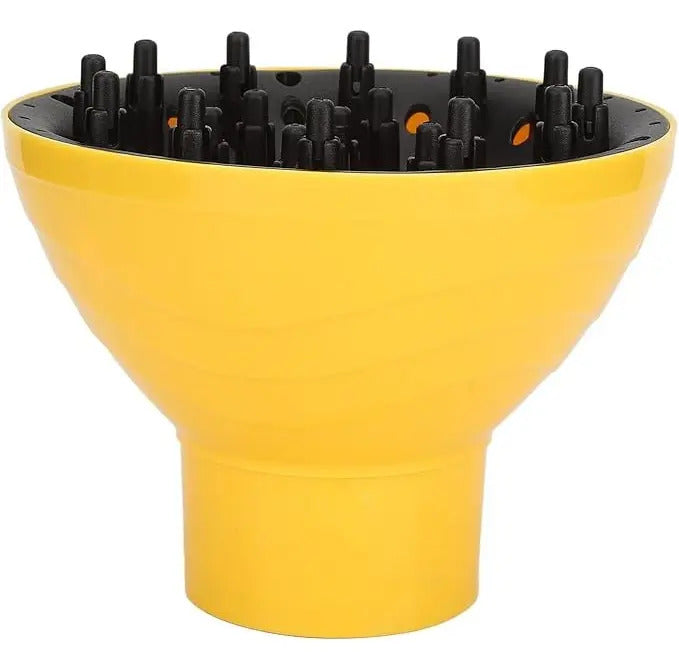 Difusor Universal Profesional para Secador de Pelo - Negro Anti-Frizz