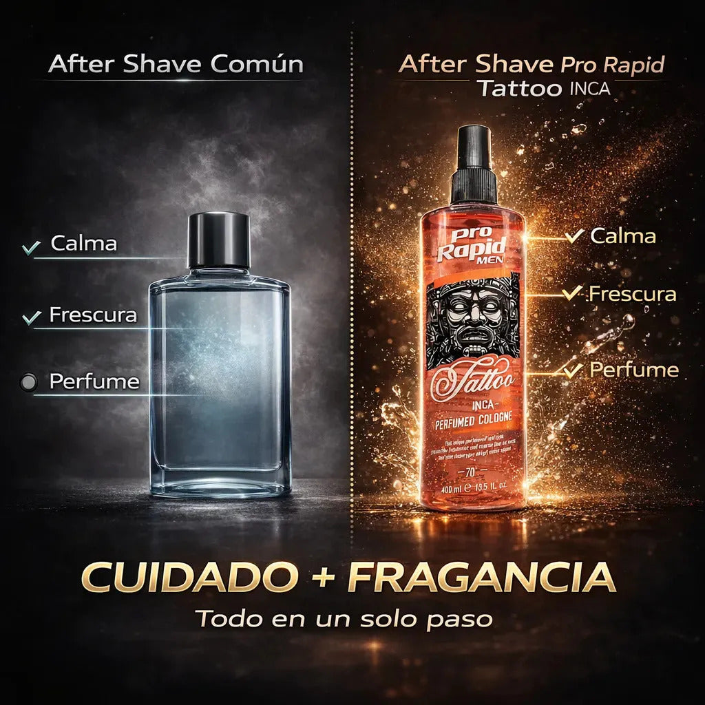 After Shave Pro Rapid Para Hombre Aroma Tipo Perfume 400ml