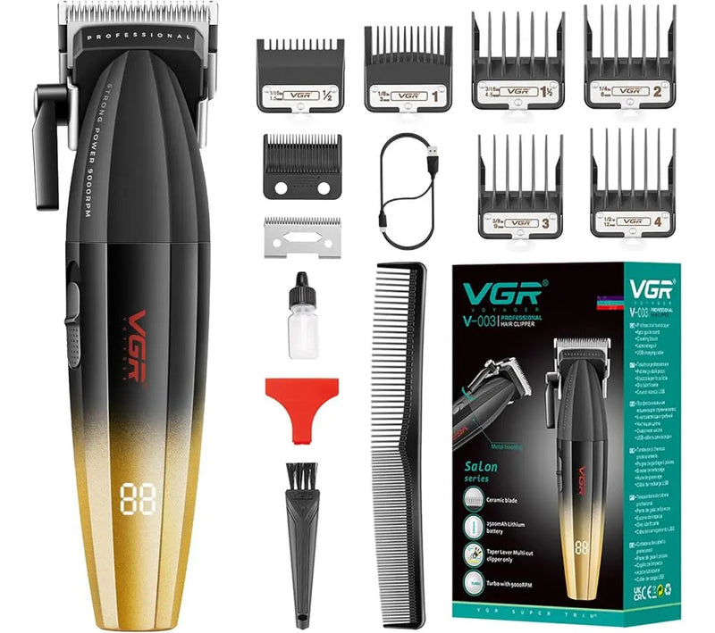 Máquina VGR V-003 Cortadora de Pelo Profesional Inalámbrica