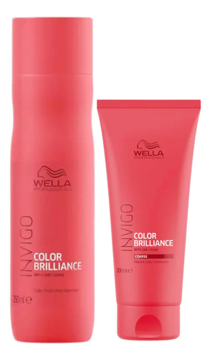 Pack Wella Invigo Color Brilliance - Shampoo y Acondicionador para Cabello Teñido