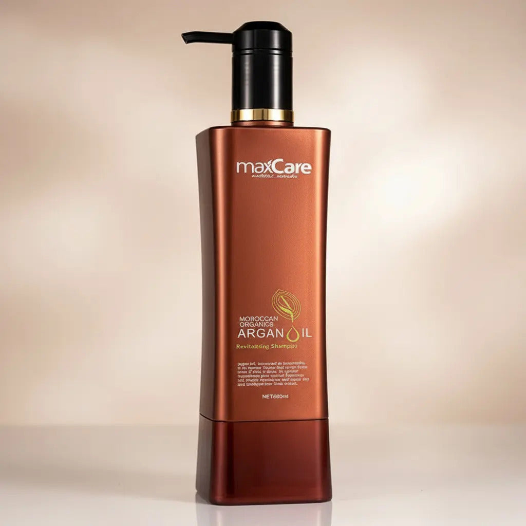 Kit de Cuidado Capilar Max Care Argan Oil - Shampoo + Acondicionador + Crema