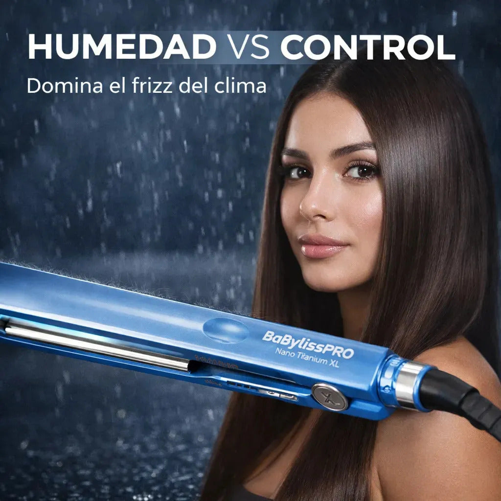 Plancha Alisadora Cabello Babyliss Profesiona Placas Titanio