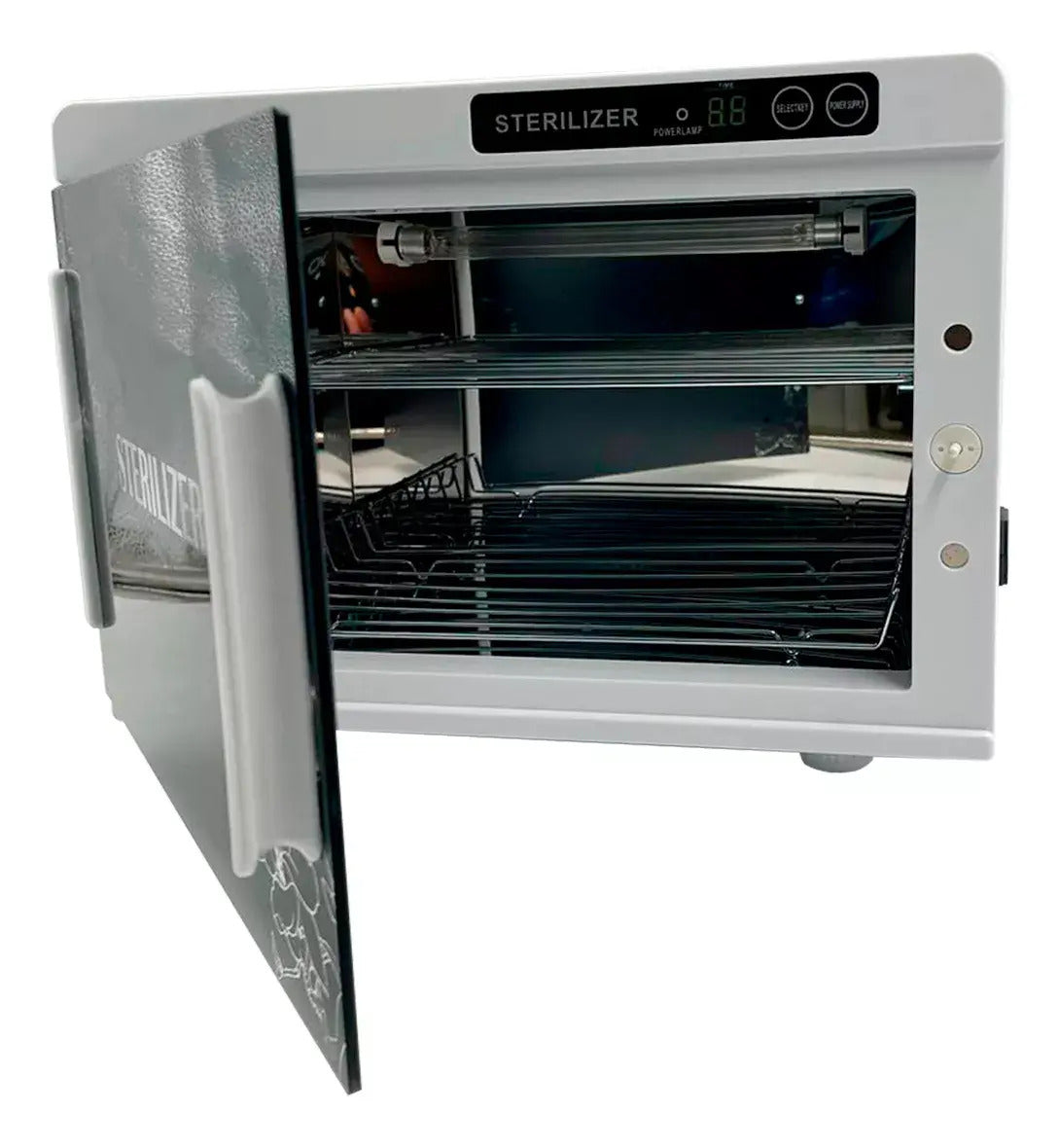 Esterilizador UV Profesional de 8 Litros - Sanitizador de Herramientas de Barbería