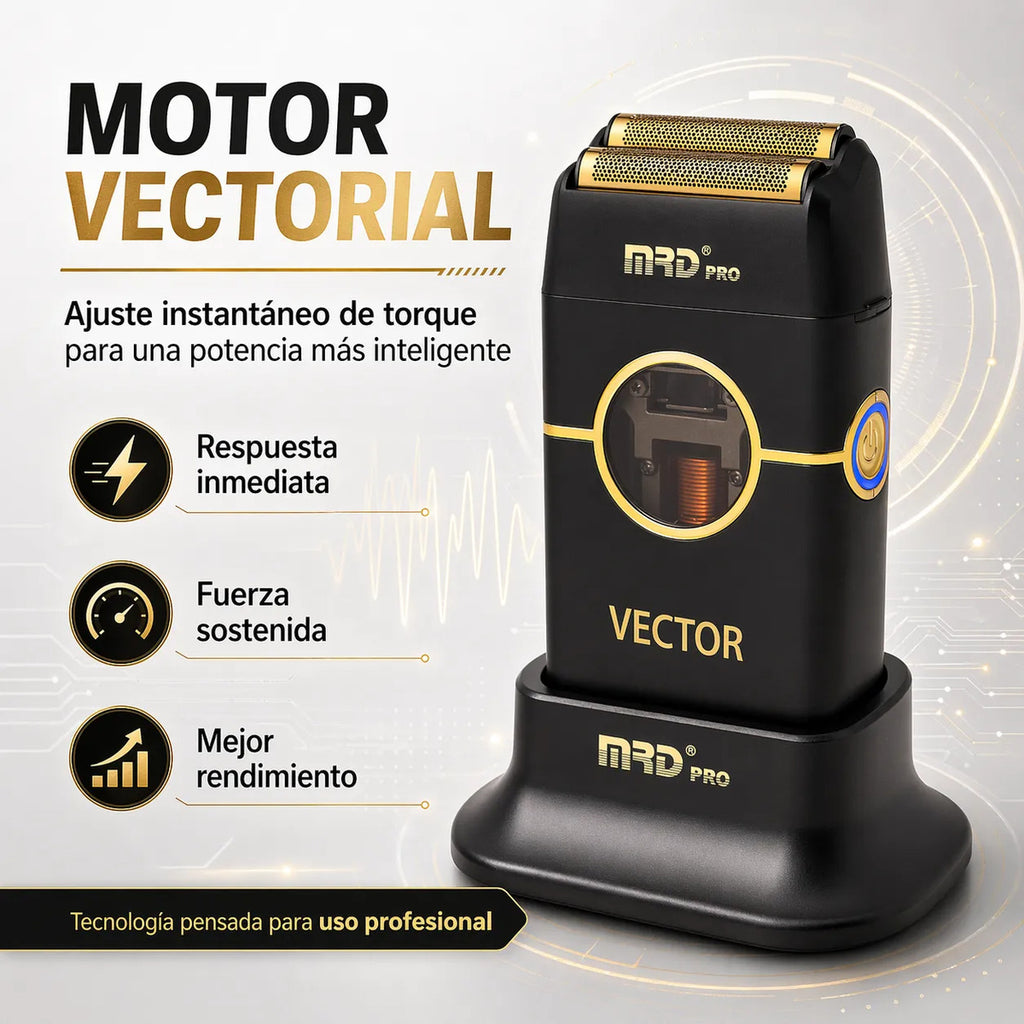 Maquina Cortar Pelo Mrd Shaver Rasuradora Vector 13.000rpm