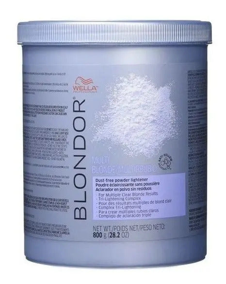Decolorante Wella 800g Profesional Multiaclarante Hasta 7 Tonos