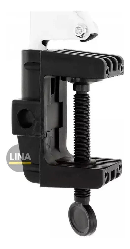 Lámpara de Escritorio Profesional con Brazo Flexible y Altura Extra de 84cm