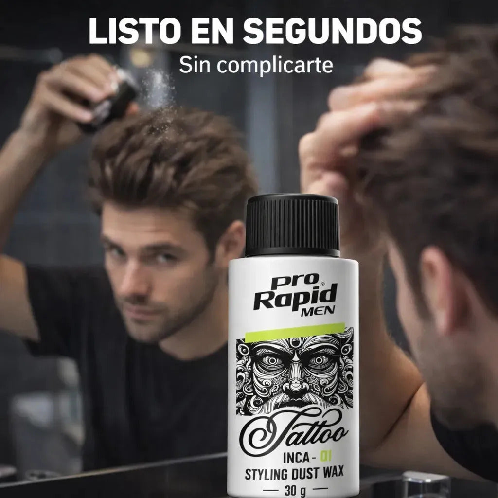 Polvo Texturizador Pro Rapid Cabello Fijación Rápida Barberia